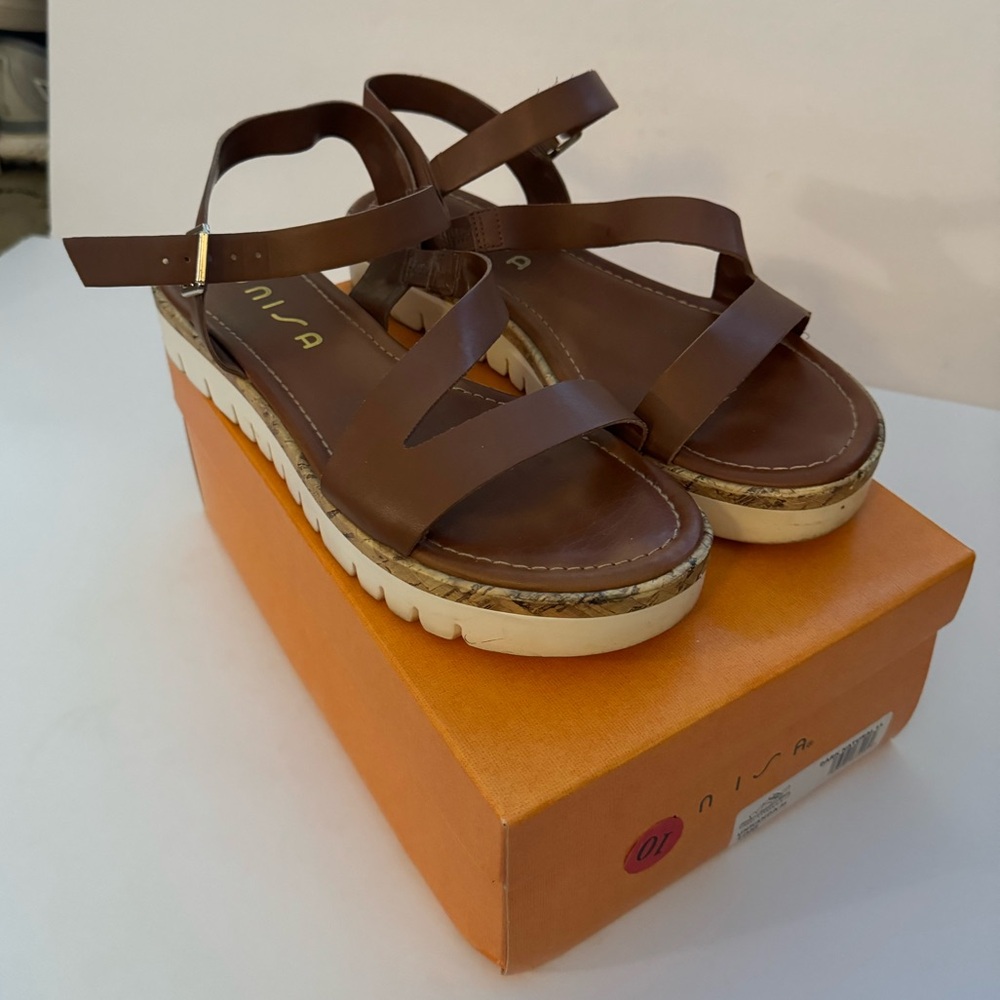 Brown sandals